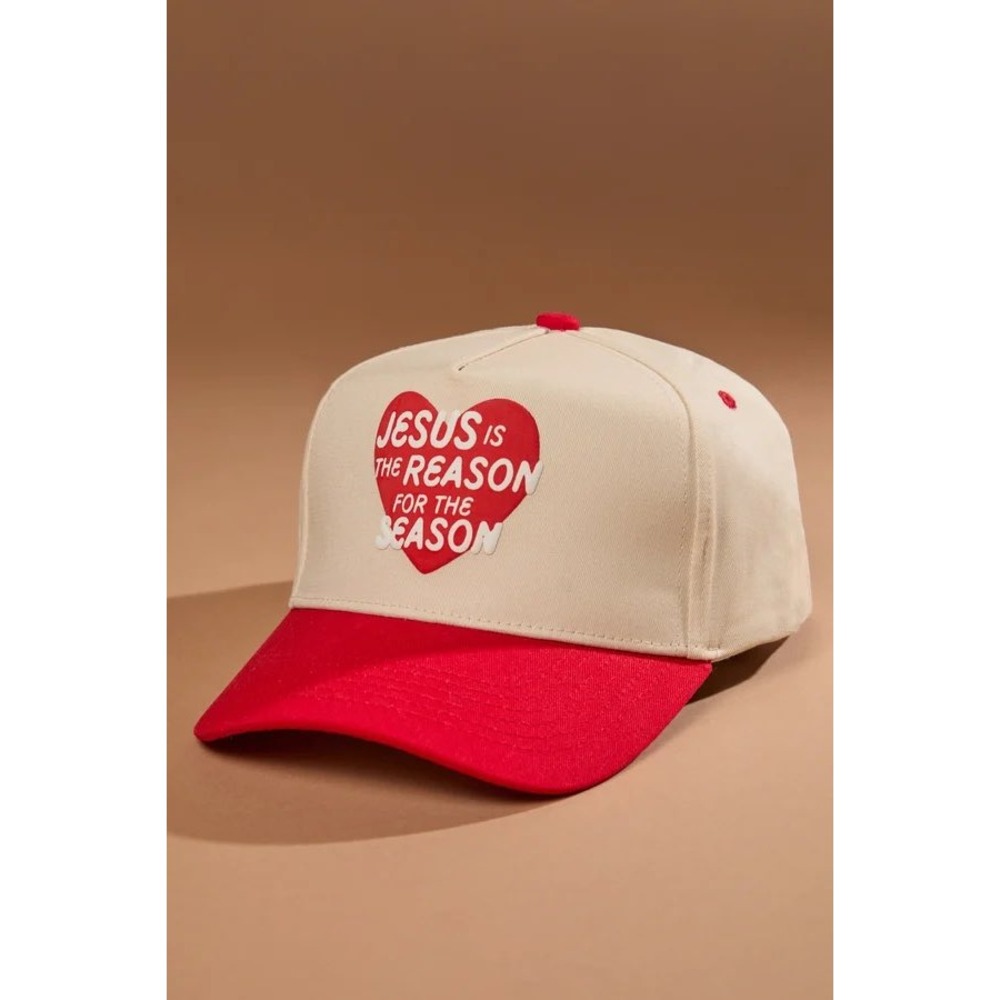 Altar'd State Jesus is the Reason for the Season Trucker Hat Snapback Heart Cap